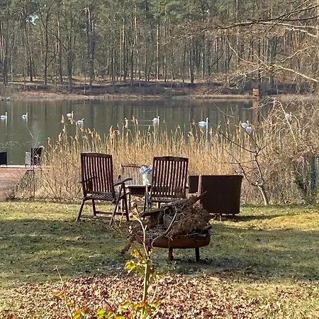 Haus Am Mit Steg Und Boot 펜션