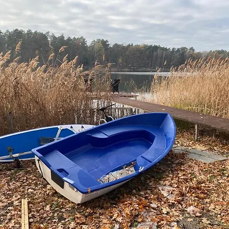 펜션 Haus Am Mit Steg Und Boot